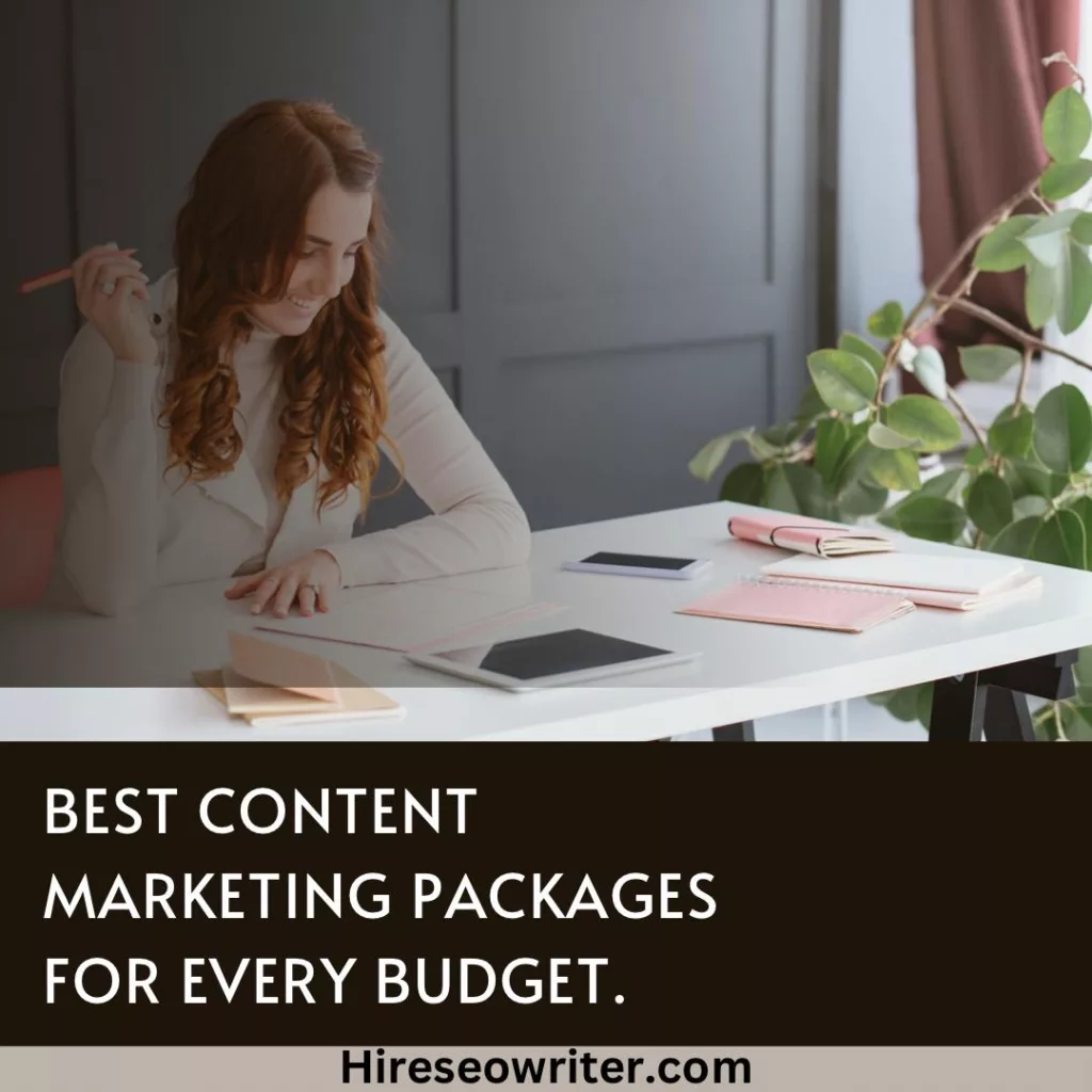 content marketing packages