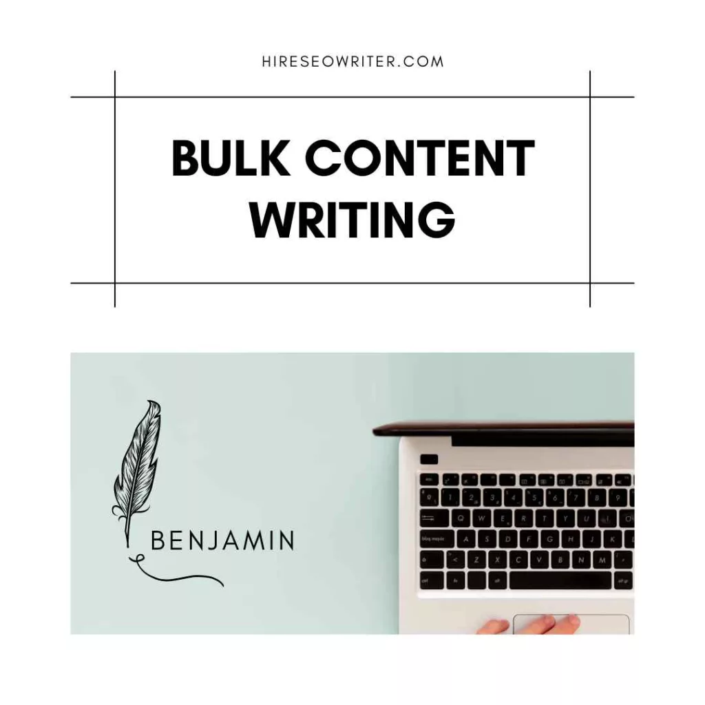 bulk content writing