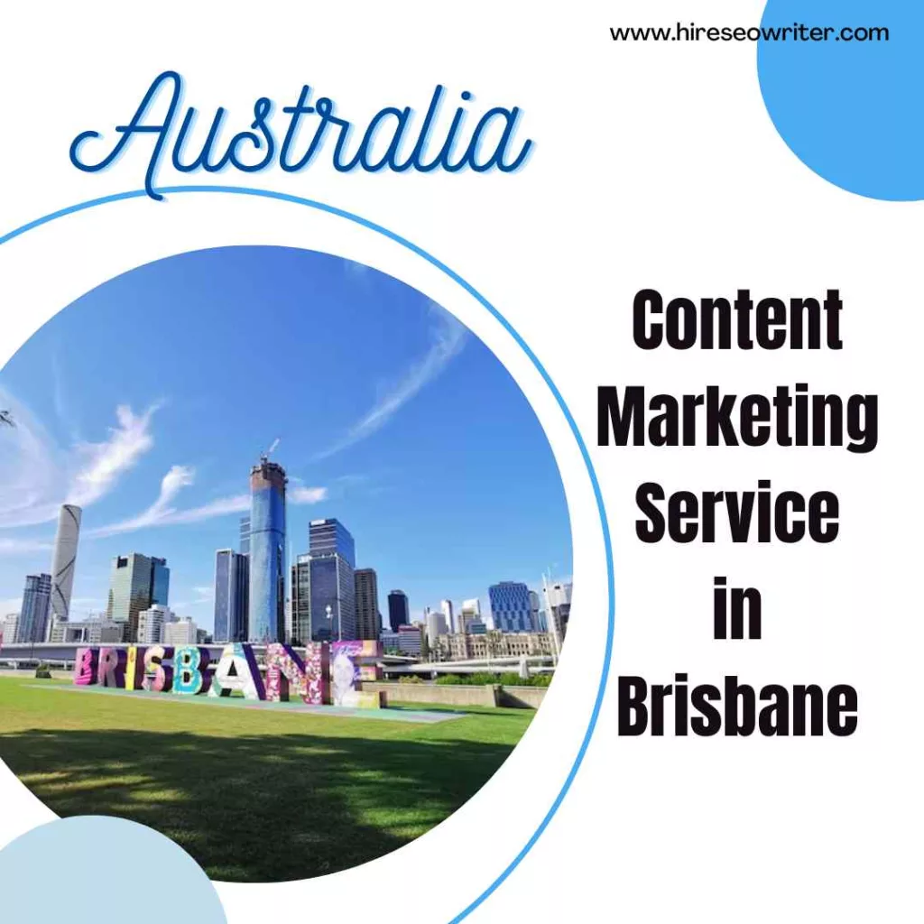 Content Marketing Service in Brisbane