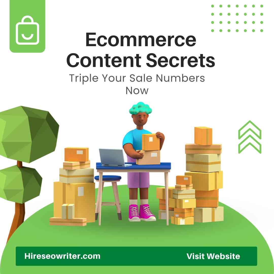 Ecommerce Content Secrets – Triple Your Online Sales Now